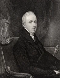 George Howard, 6th Earl of Carlisle, engraved by T.A. Dean, from 