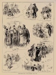 Fancy dress ball at the Bedford Park Club