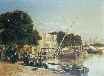 On the Mahmoudieh Canal, Alexandria