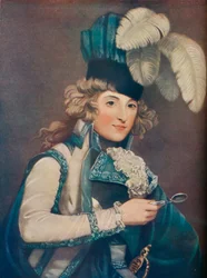Mrs. Jordan in the Character of Hypolita, c1791