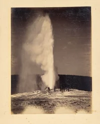 Old Faithful in Eruption