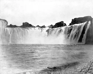 Shoshone Falls, Idaho, USA, 1893