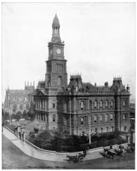 Town Hall and Square, Sydney, Australia, Late 19th Century
