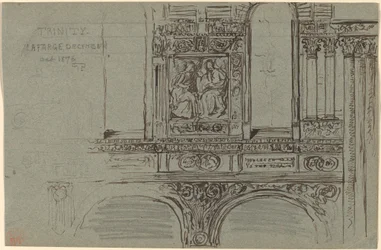 Trinity Church, Boston (nave) - Mural Study