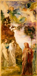 Three Marys: Study for the Southworth Window, Church of the Ascension, New York