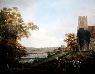 Rochester from the Banks of the Medway