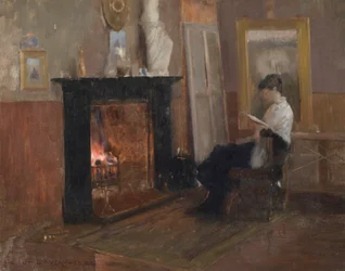 A Quiet Day in the Studio