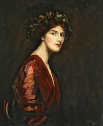Mrs Ralph Peto as Bacchante