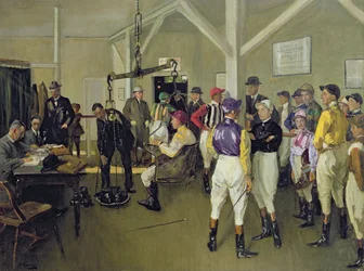 The Weighing-in Room, Hurst Park