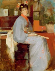 Woman in Japanese Dress, 1883