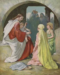 Christ blessing Little Children