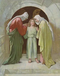 Joseph and Mary Found Jesus in the Temple