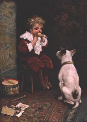 Little Jack Horner, from an Illustrated Book of Children