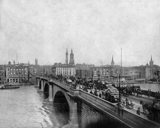 London Bridge Built in 1831 over Thames in London