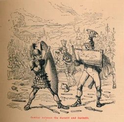 Combat between the Horatii and Curiatii, 1852