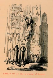 Edward III on the morning of Cressy