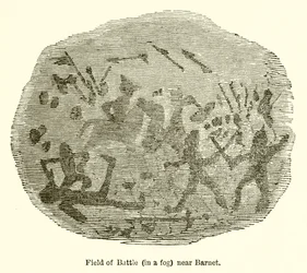 Field of Battle (in a Fog) near Barnet