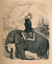 Hannibal crossing the Alps