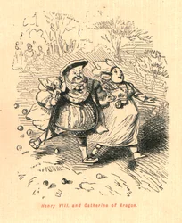 Henry VIII and Catherine of Aragon, 1897