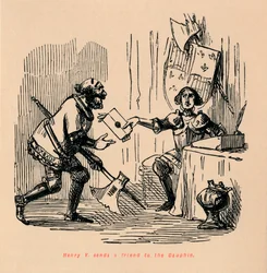 Henry V. Sends a Friend to the Dauphin