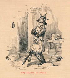 King Stephen in Prison
