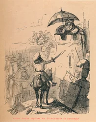 Prince Arthur Requires His Grandmother to Surrender, c1860