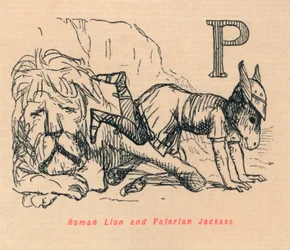 Roman Lion and Falerian Jackass