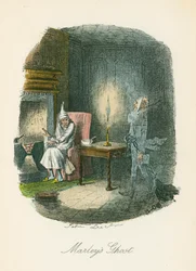 Scene from A Christmas Carol by Charles Dickens