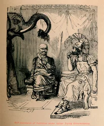 Self-possession of Fabricius under rather Trying Circumstances, 1852
