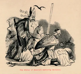 The Bishop of Beauvais Capturing Salisbury