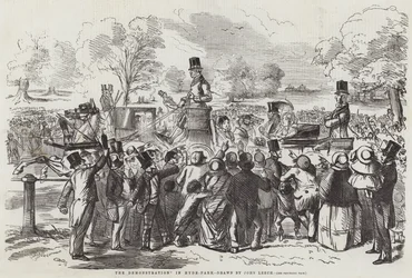 The Demonstration in Hyde-Park
