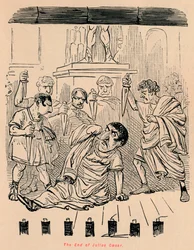 The End of Julius Caesar, 1852