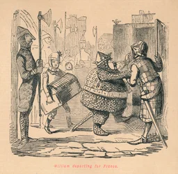 William Departing for France