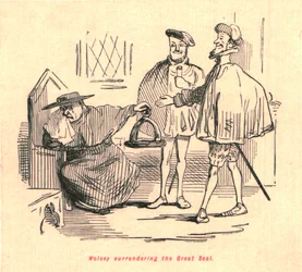 Wolsey Surrendering the Great Seal, 1897
