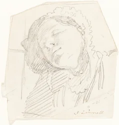 A Woman Resting