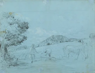Ploughing at Shoreham
