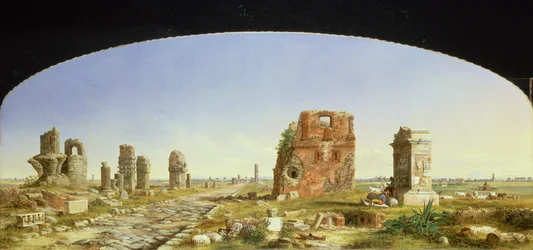 The Appian Way, 1869