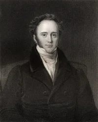 Henry John Temple, 3rd Viscount Palmerston, Engraved by H.R. Cook, from 