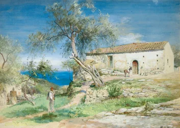 A Villa at Taormina, Sicily