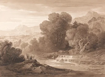 Archers Stalking a Stag