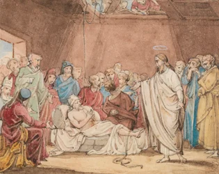 Christ Healing the Palsied Man