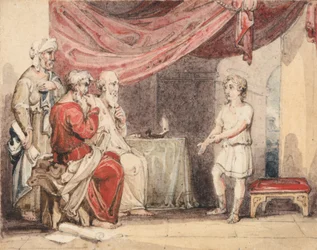 Christ Preaching to the Elders in the Temple