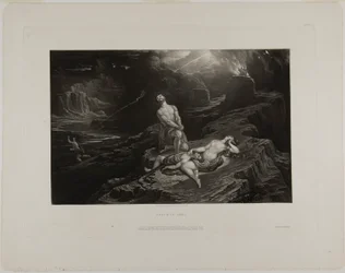 The Death of Abel, from Illustrations of the Bible
