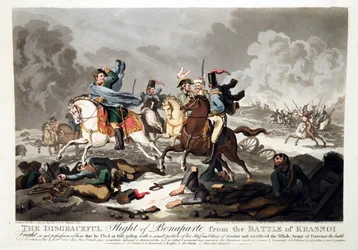 The Flight of Bonaparte from the Battle of Krasnoi 1812