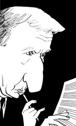 Richard Rodney Bennett, caricature