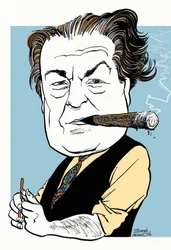 Heitor Villa-Lobos with cigar