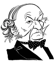 William Gladstone - caricature by John Minnion