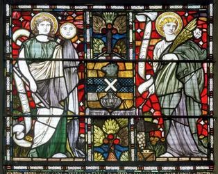 Paisley Abbey, Cottire & Co, Attributed to John Moyr Smith, Truth & Chastity, 1873