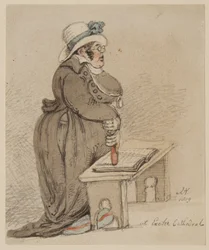 At Exeter Cathedral, 1809