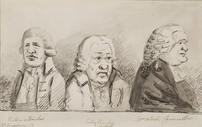 Batson, a Banker, Tulley, Banker, Mr Wood, Councillor, 69 Lombard Street, Cornhill, 1790